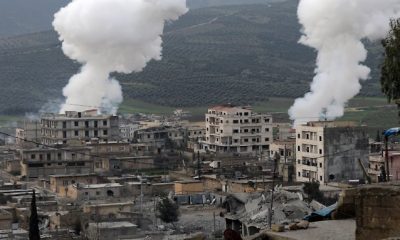 Erőszakos légi csapások Szíriában